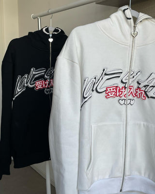 ALTZ - Kitty ZipUp Hoodie