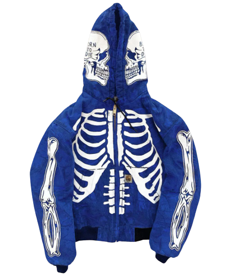 Born to die skull hoodie sale