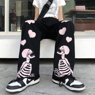 ALTZ - Love Skull Bone Pants - Alteriz